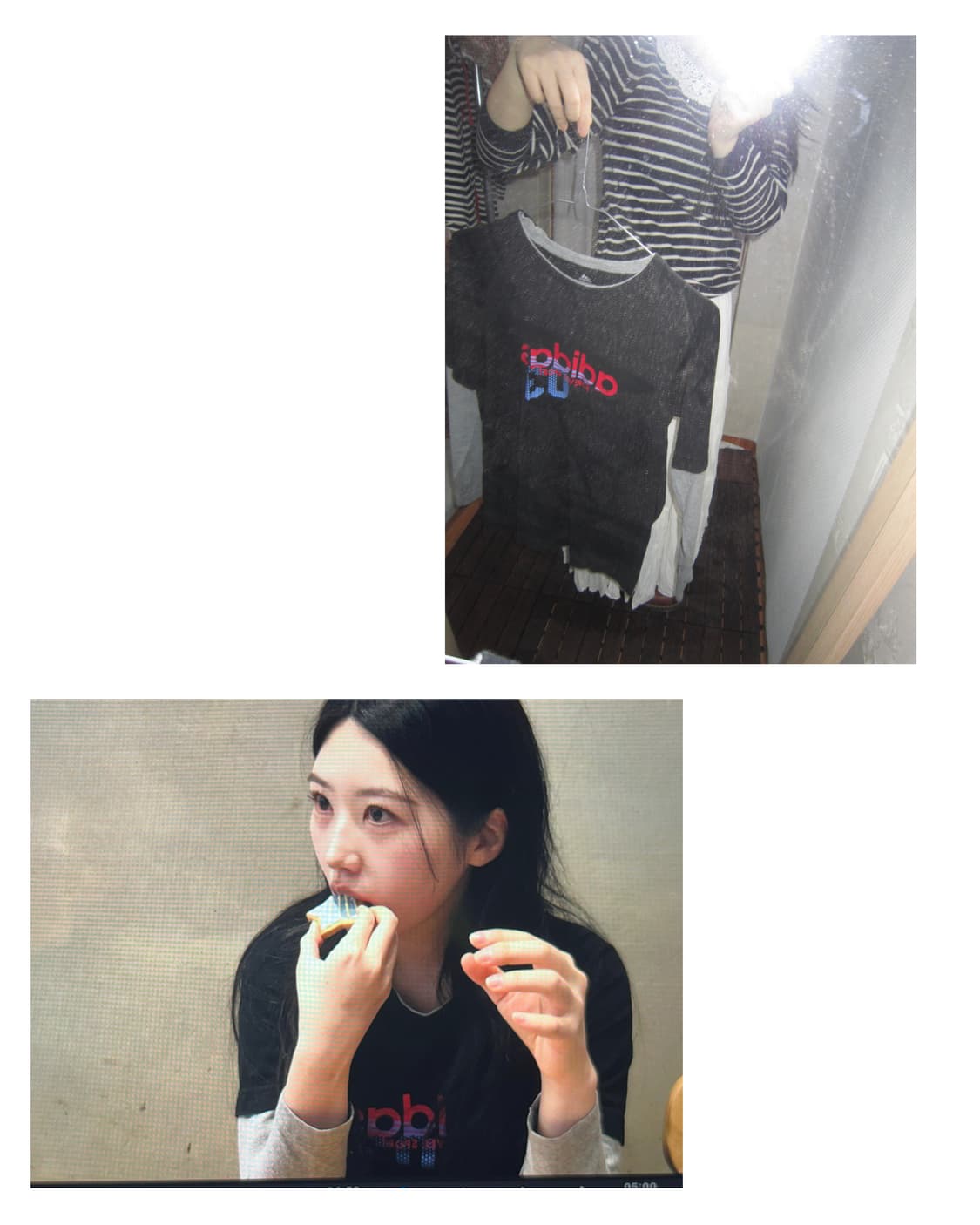 vintage 00s adidas long sleeve raglan T 상품이미지1