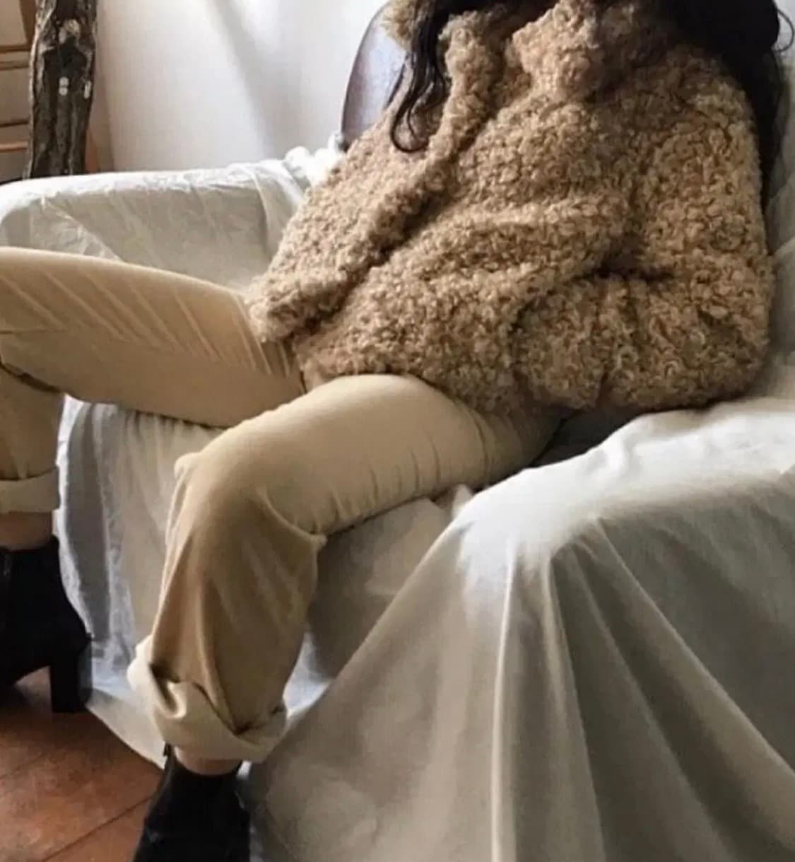 런던플랏 퍼자켓 상품이미지1