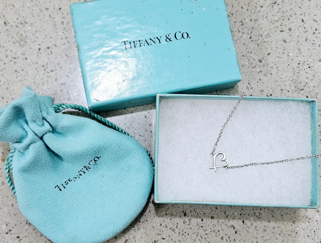 티파니앤코 러빙하트 팔찌 실버 M사이즈 17.8cm [정품/풀구성] 상품이미지5