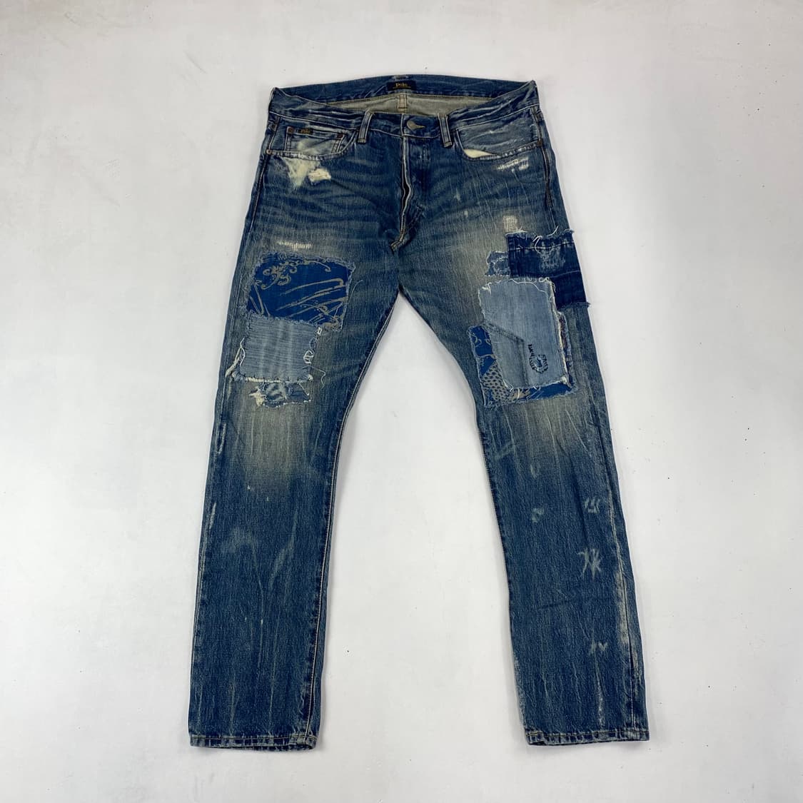 폴로 설리번 패치워크 리페어드 데님 진(34) 상품이미지1