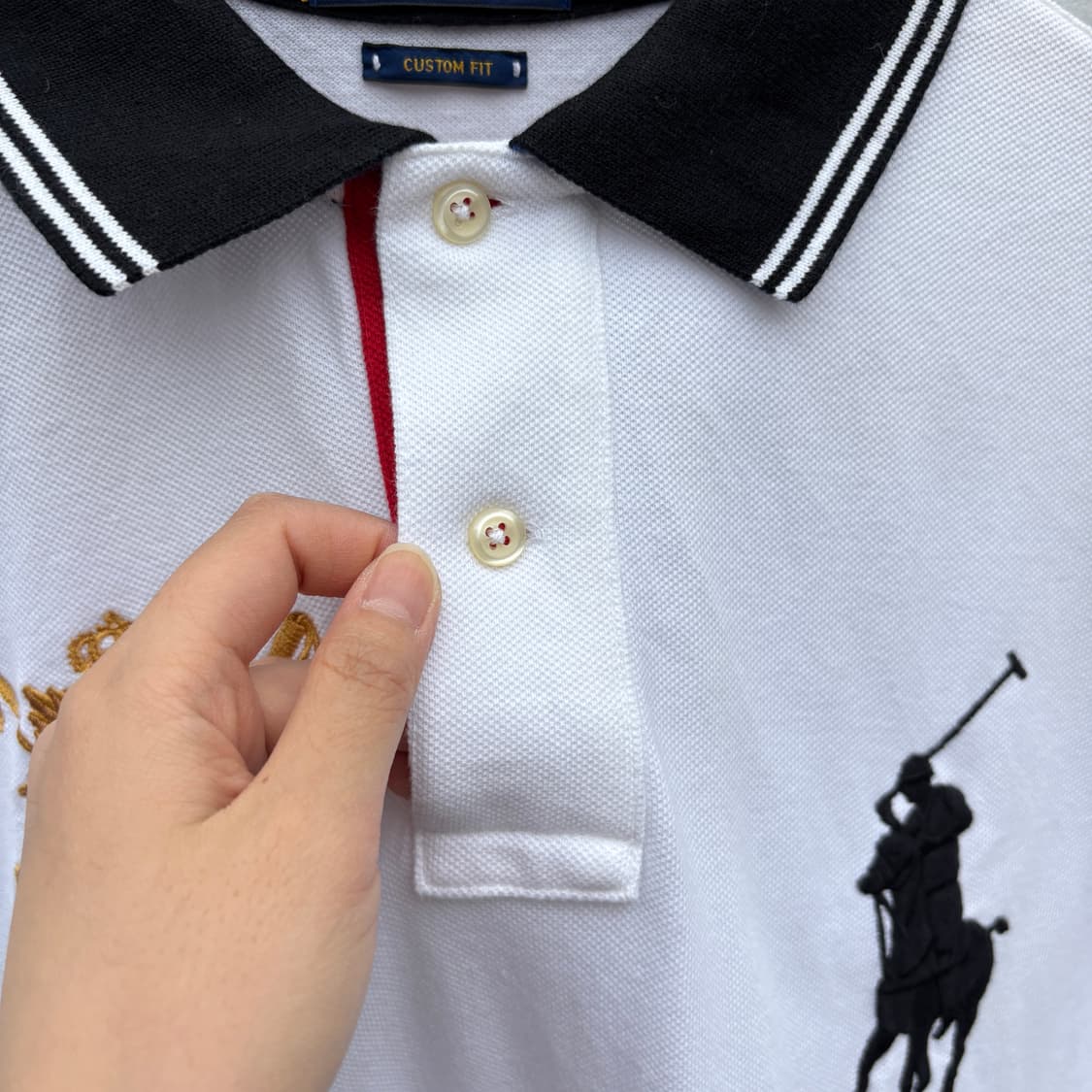 Polo 폴로 빅포니 블랙와치 폴로팀 반팔 카라티 상품이미지6