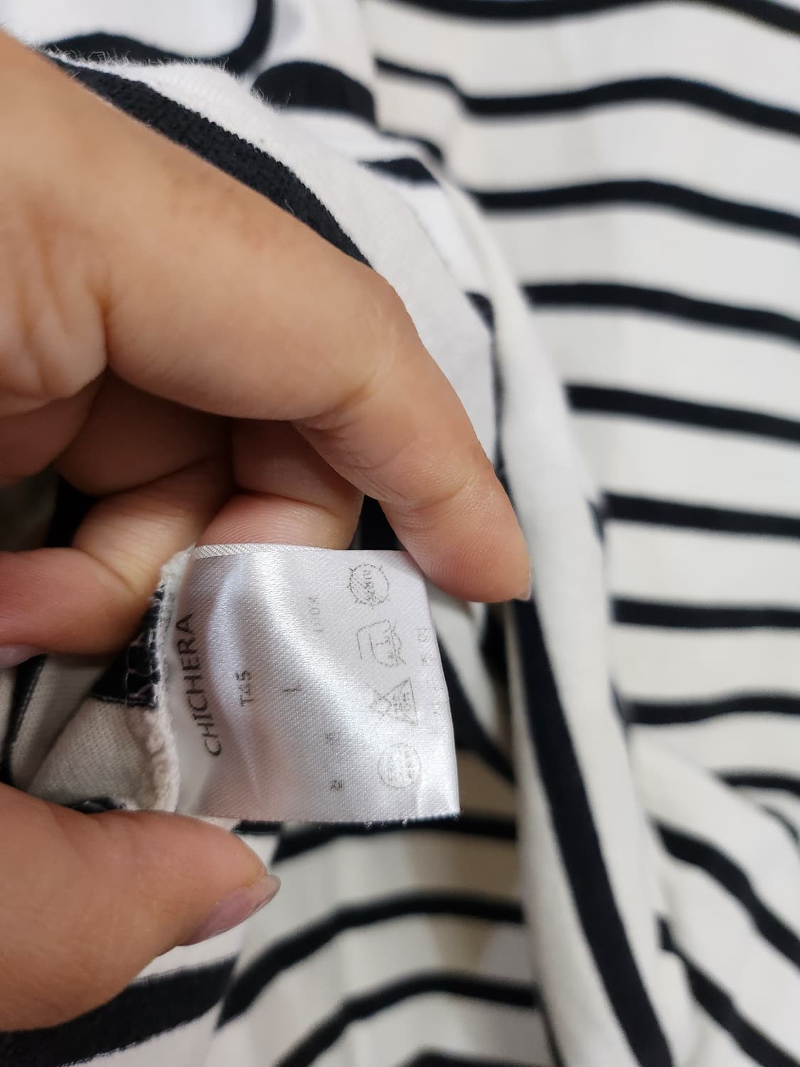 417) 시크헤라 스트라이프 긴팔 티셔츠 상품이미지5