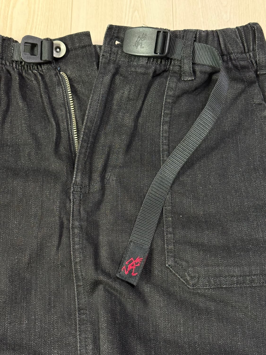 그라미치 데님 롱 스커트 블랙 S 상품이미지2