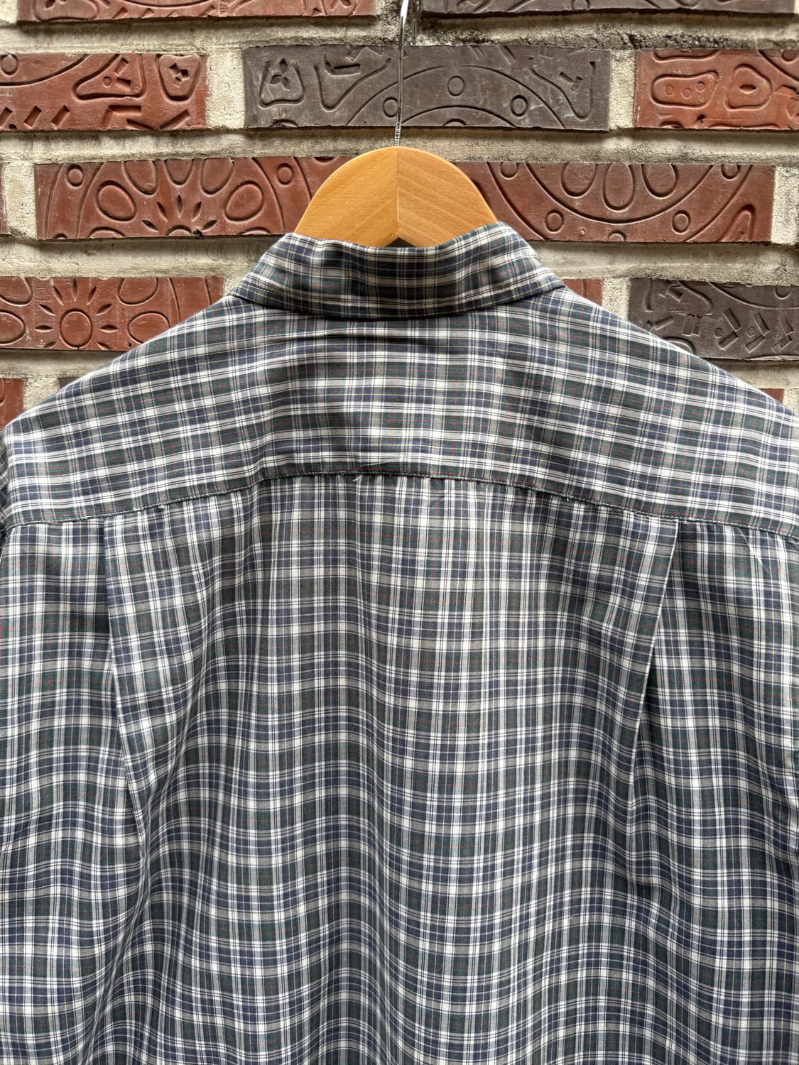 90s 올드 스투시 플레이드 체크셔츠 상품이미지8