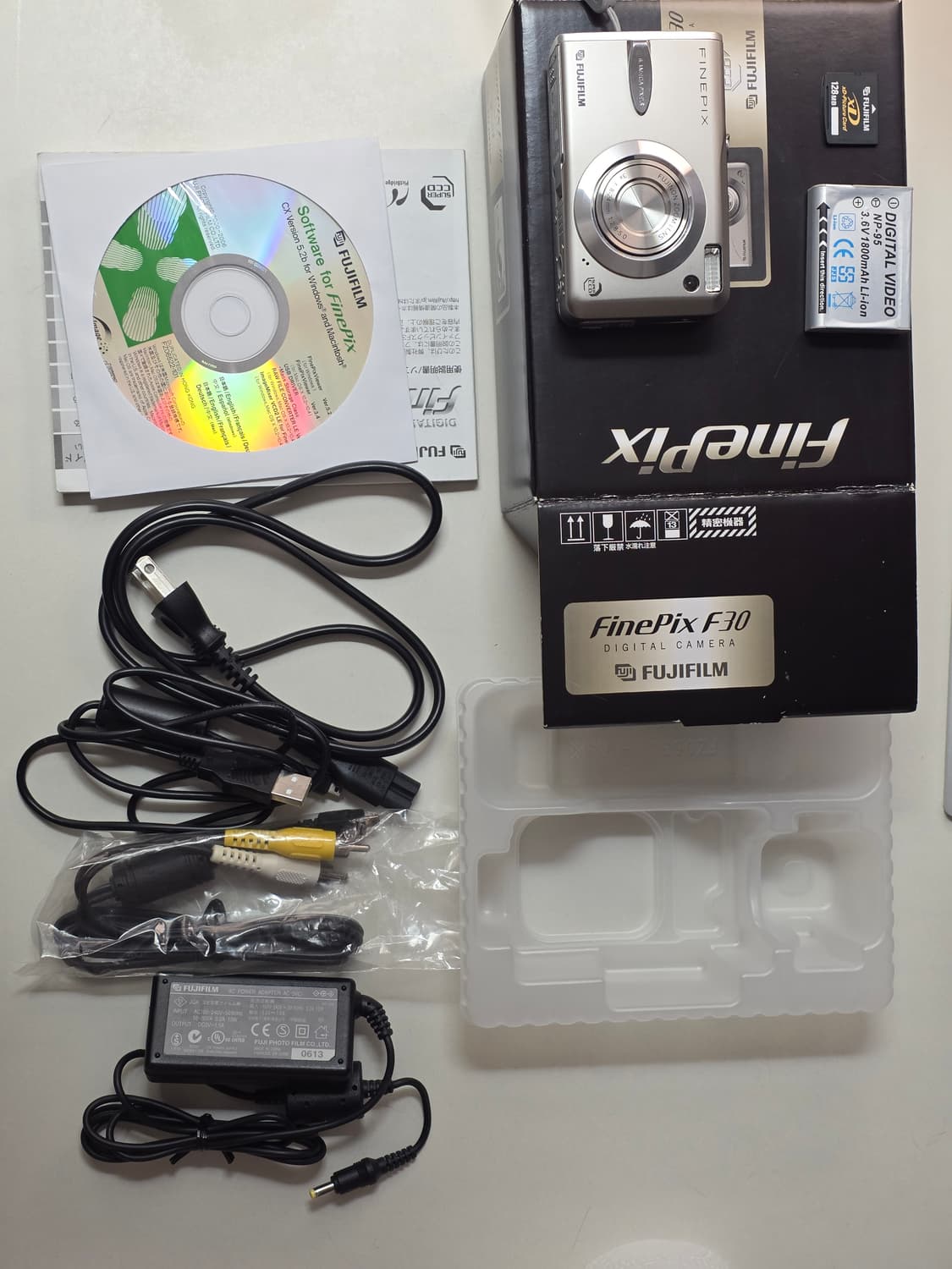 [미품 풀박스] 후지필름 파인픽스 F30 상품이미지5