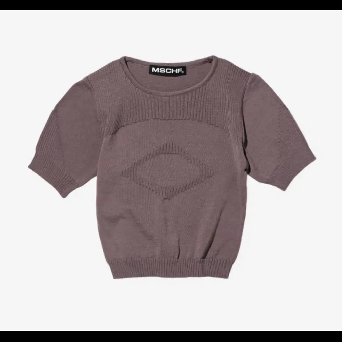 미스치프 롬버스 니트 탑 mschf 새상품 (반팔 니트) 상품이미지1