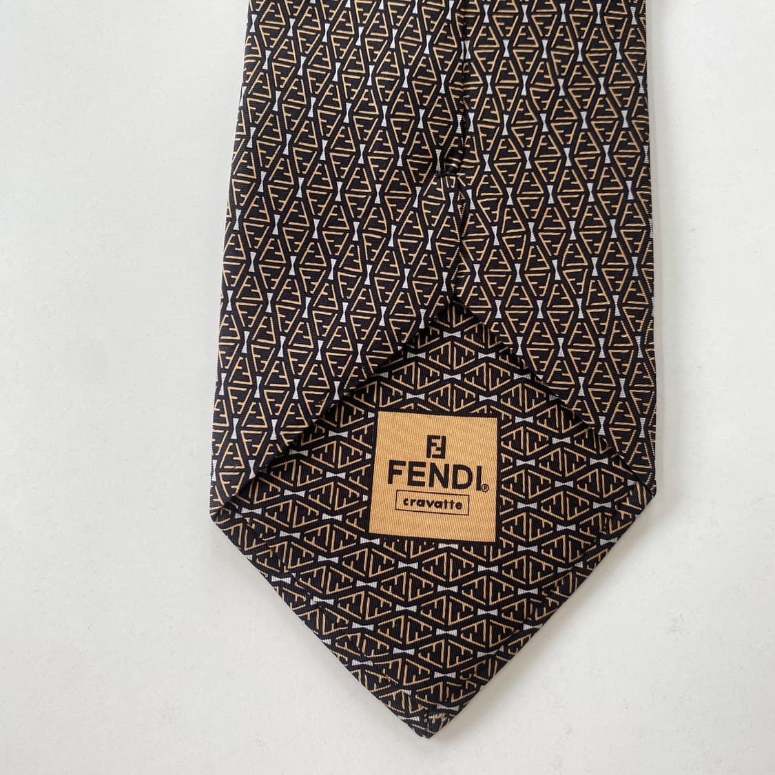 FENDI 펜디 FF모노그램 정품 명품넥타이 상품이미지6