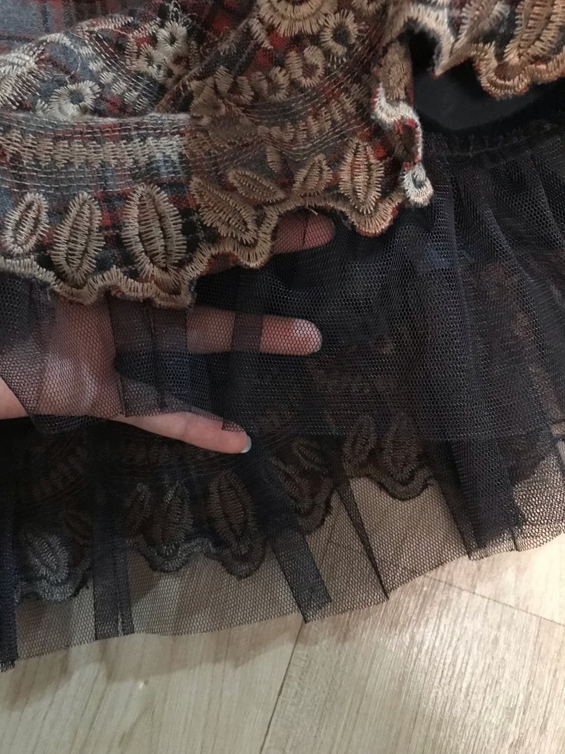 빈티지 모리 스커트 상품이미지2