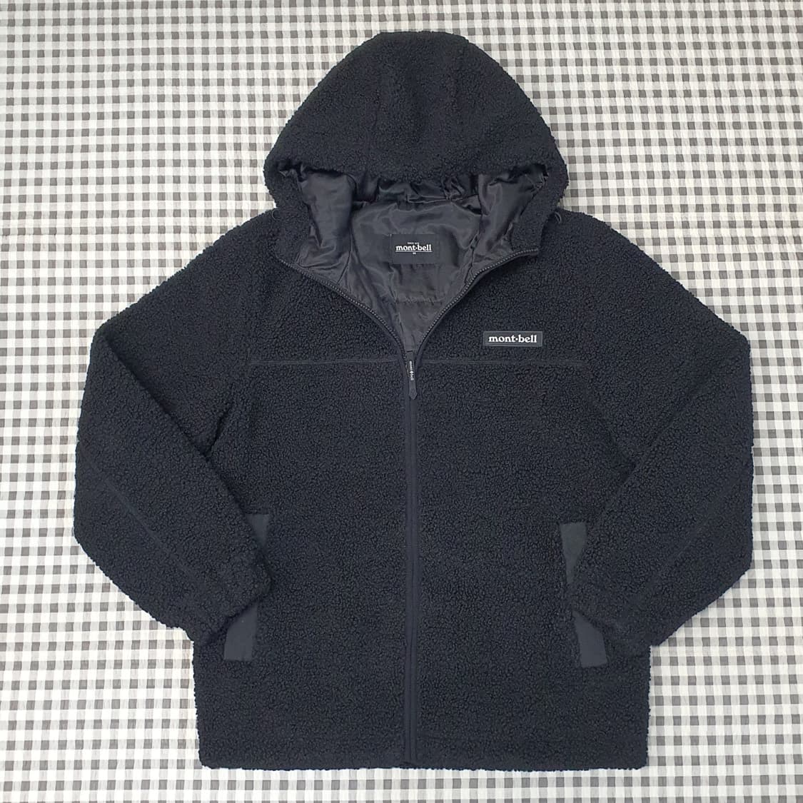 몽벨 오버핏 플리츠 후드집업 남자95~100 상품이미지2