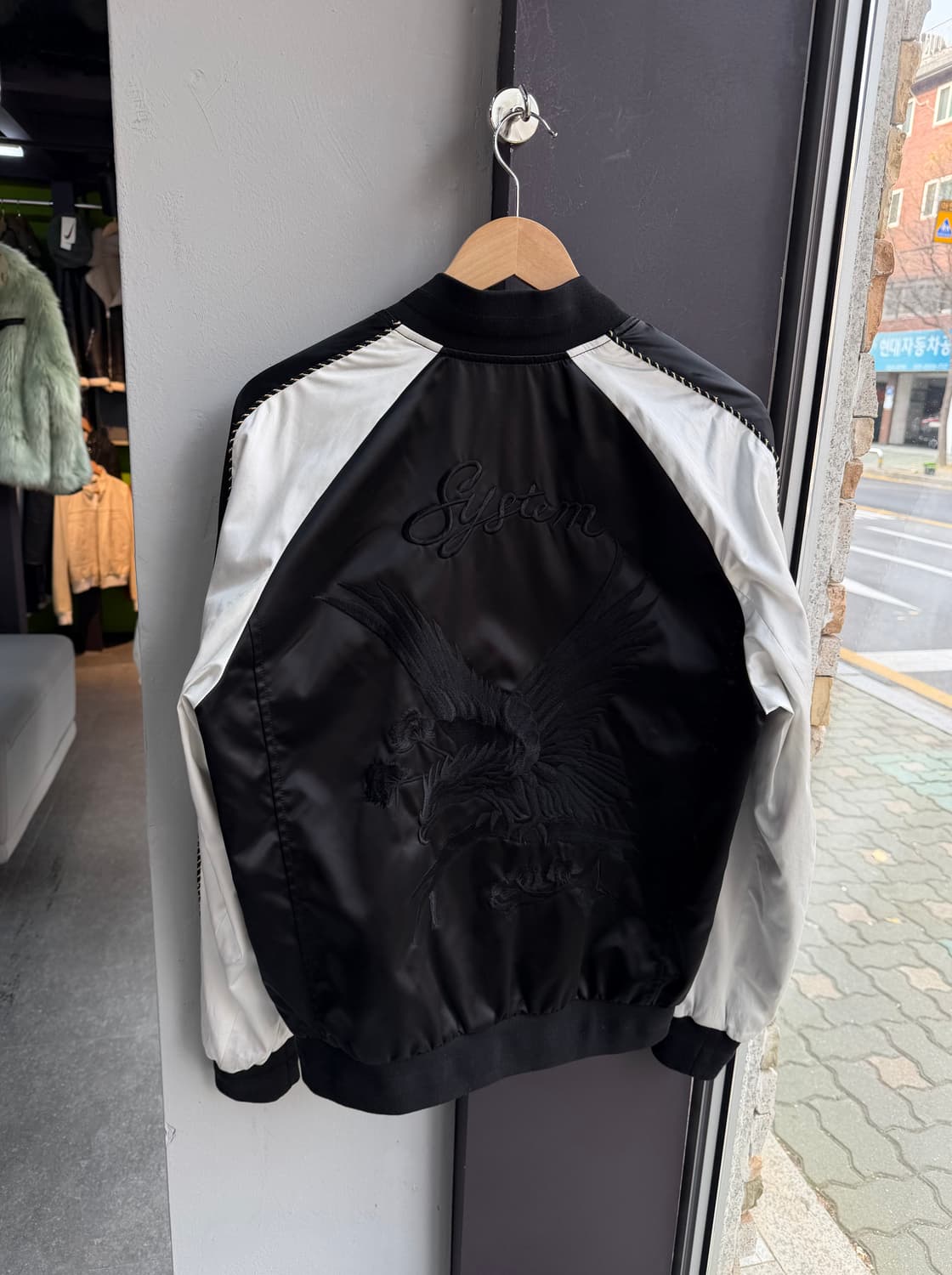 105/ 시스템옴므 자수패턴 스카쟌 집업 자켓 상품이미지7