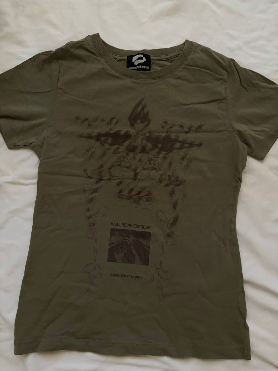 웰빙익스프레스 Digital Tattoo Tee Renewal Khaki 상품이미지2