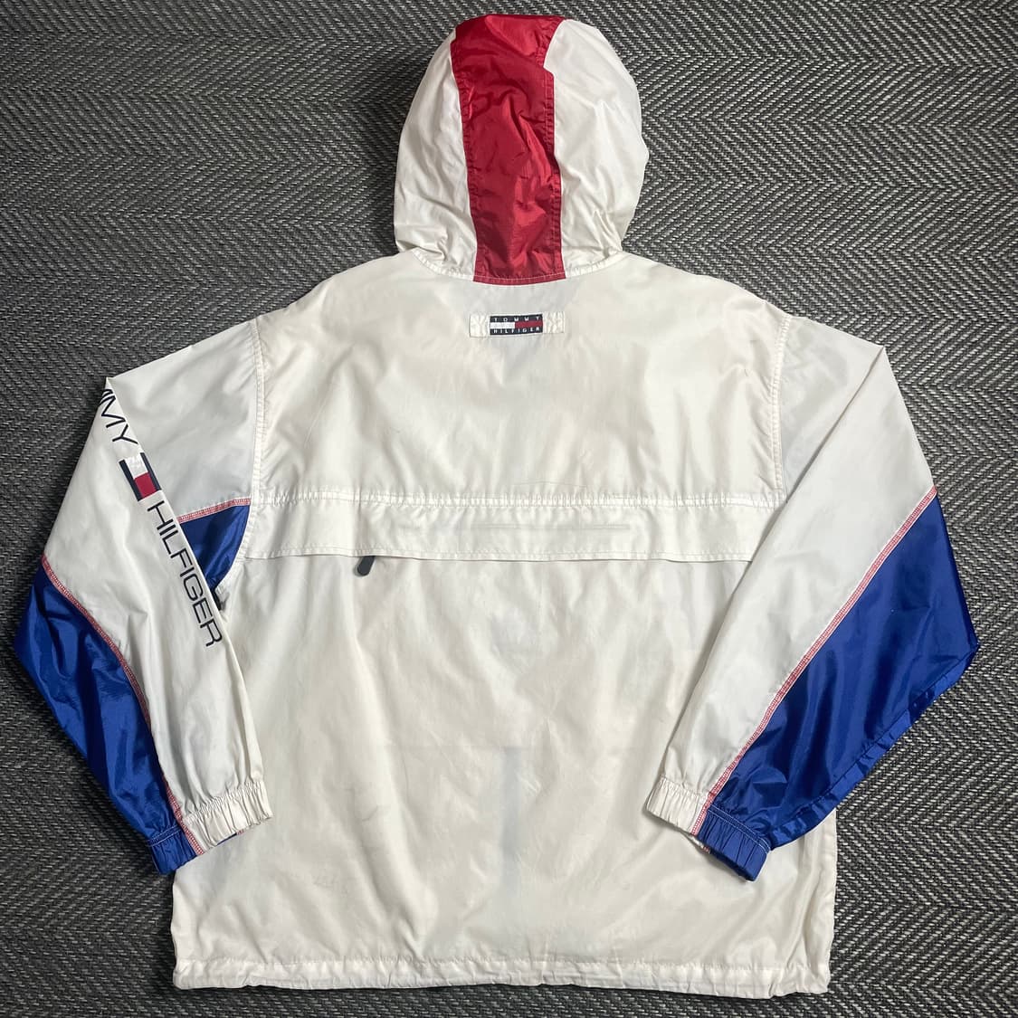 00s 타미힐피거 스펠아웃 빅로고 바람막이o 4758 상품이미지7