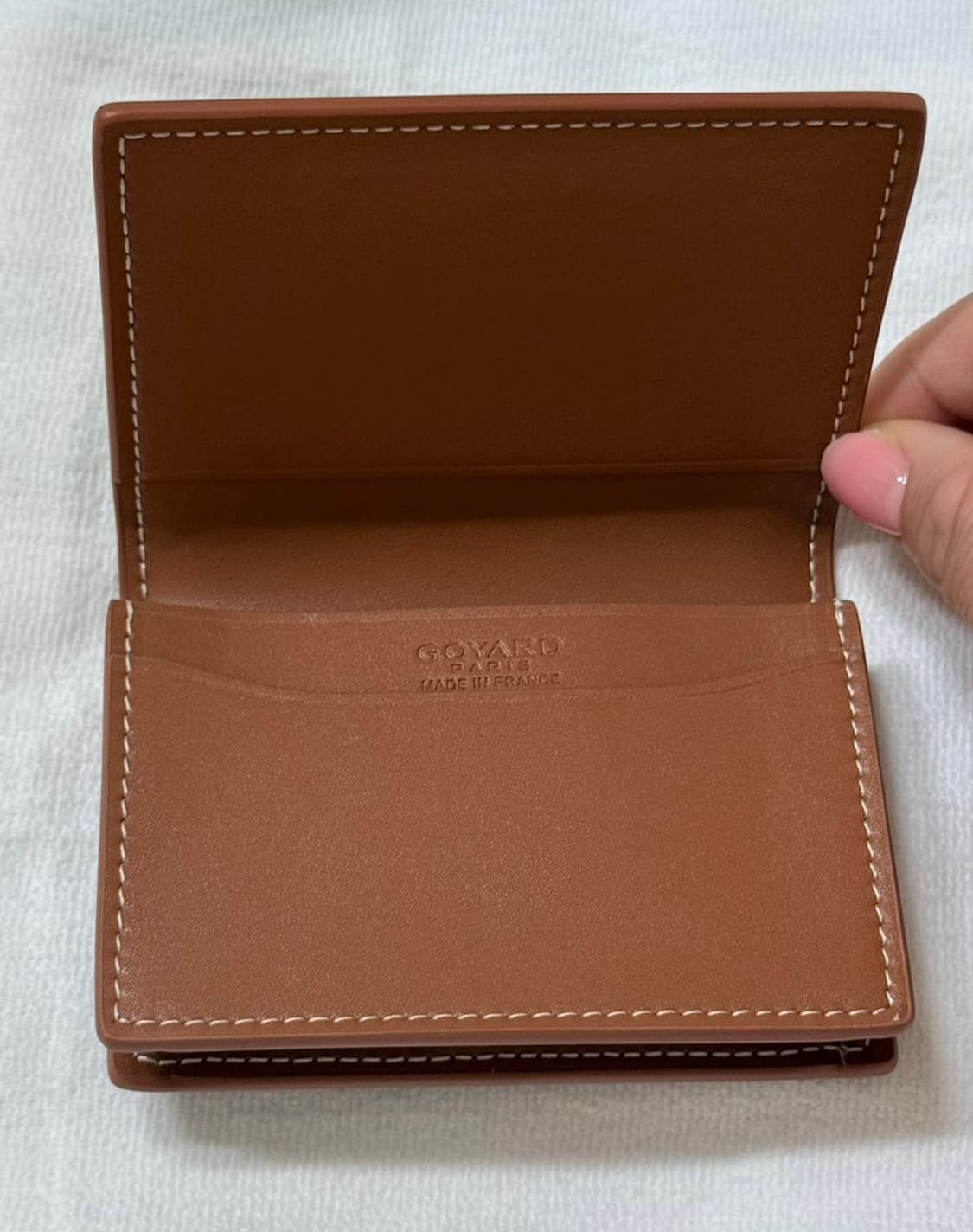 고야드 카드명함 지갑 상품이미지2