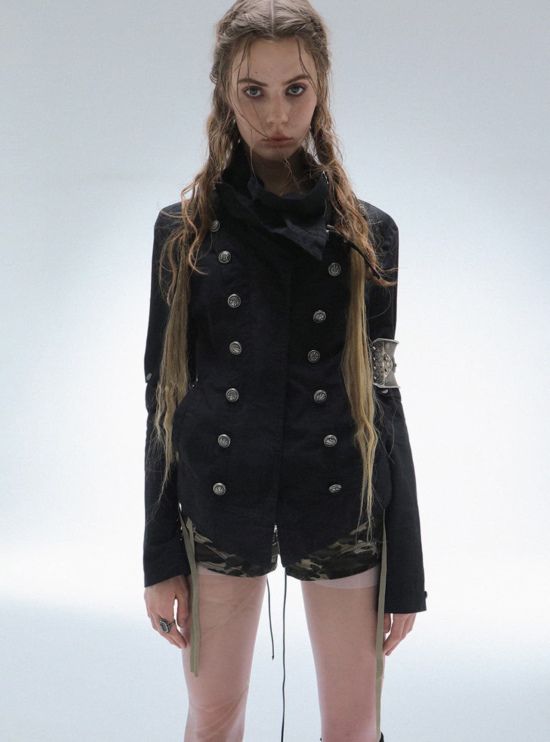 테스트메커니즘 더블펀치 High-Neck 나폴레옹 자켓 상품이미지1