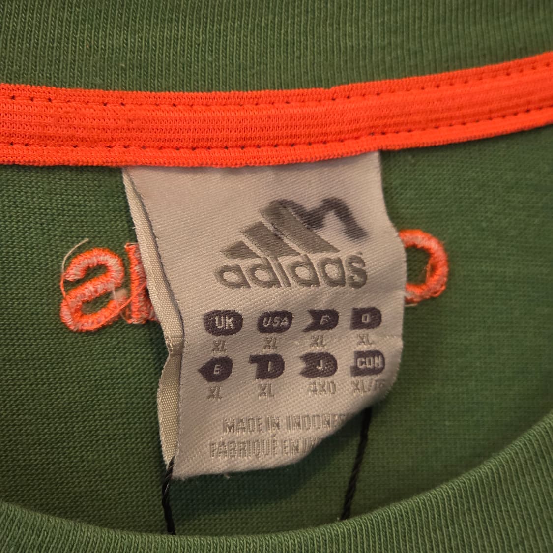 아디다스 그린 사이드라인 풋볼 반팔 상품이미지7