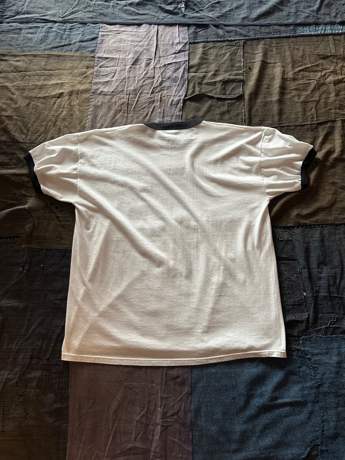 90s USA Russell Vintage Ringer T Shirt 상품이미지5