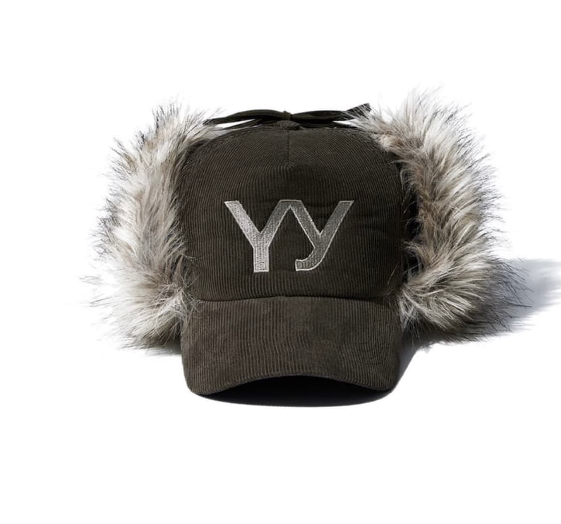 카키 이어플랩 캡 코듀로이 상품이미지1