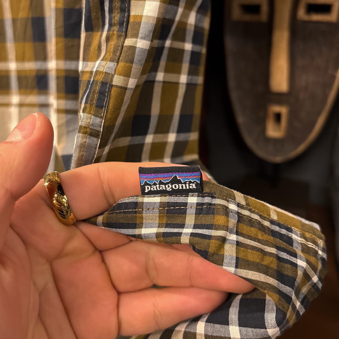 파타고니아 오가닉코튼 모디파이드 타탄체크 라이트코튼 셔츠 N1028 상품이미지8