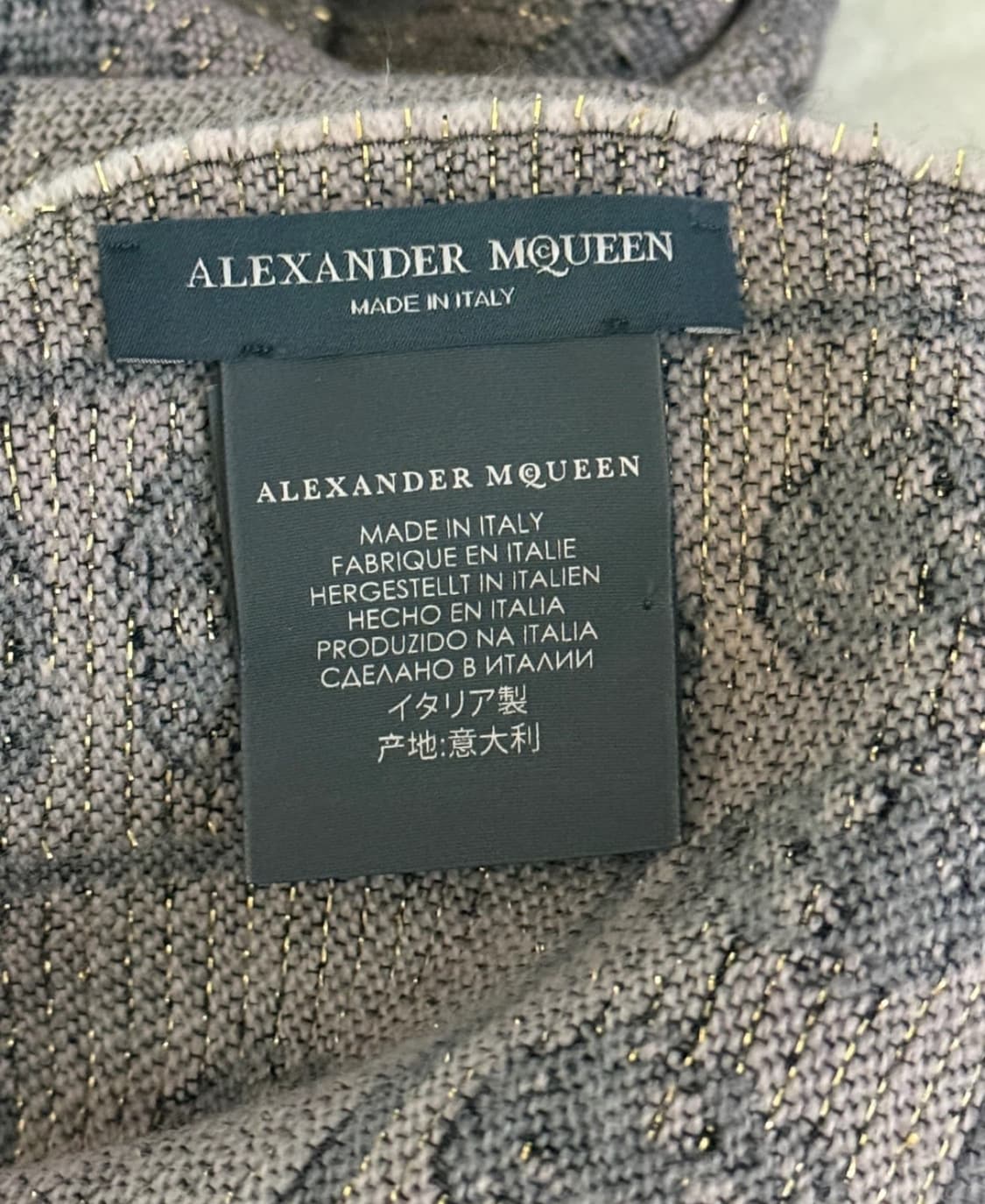 알렉산더맥퀸 머플러 상품이미지3