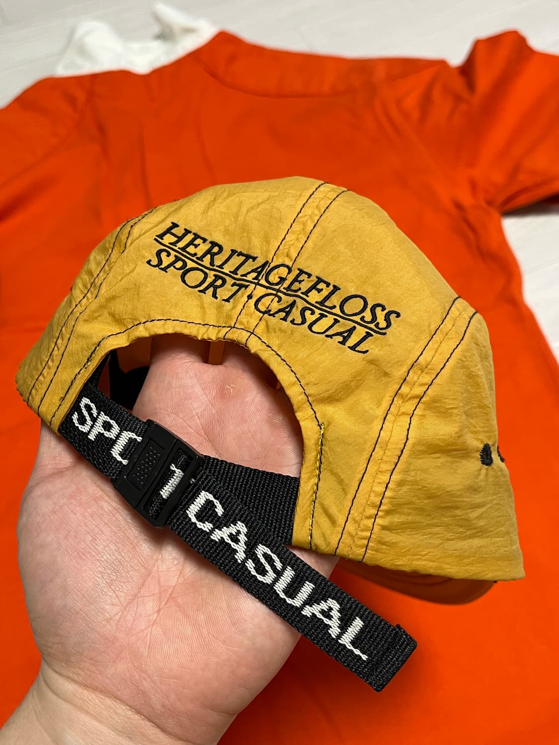 헤리티지플로스 X 헬리녹스 나일론캡 상품이미지2