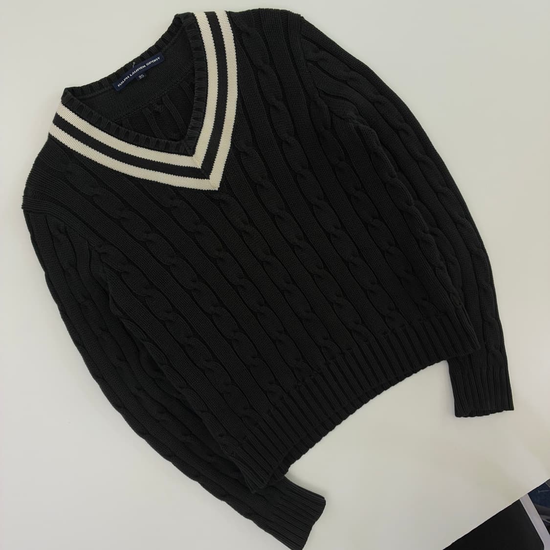 Polo  폴로 랄프로렌 자수 코튼 크리켓 니트 상품이미지2