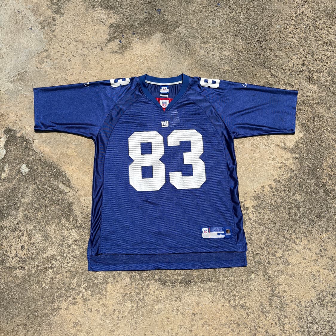 리복 NFL 뉴욕 자이언츠 빈티지 유니폼 져지 L 상품이미지1