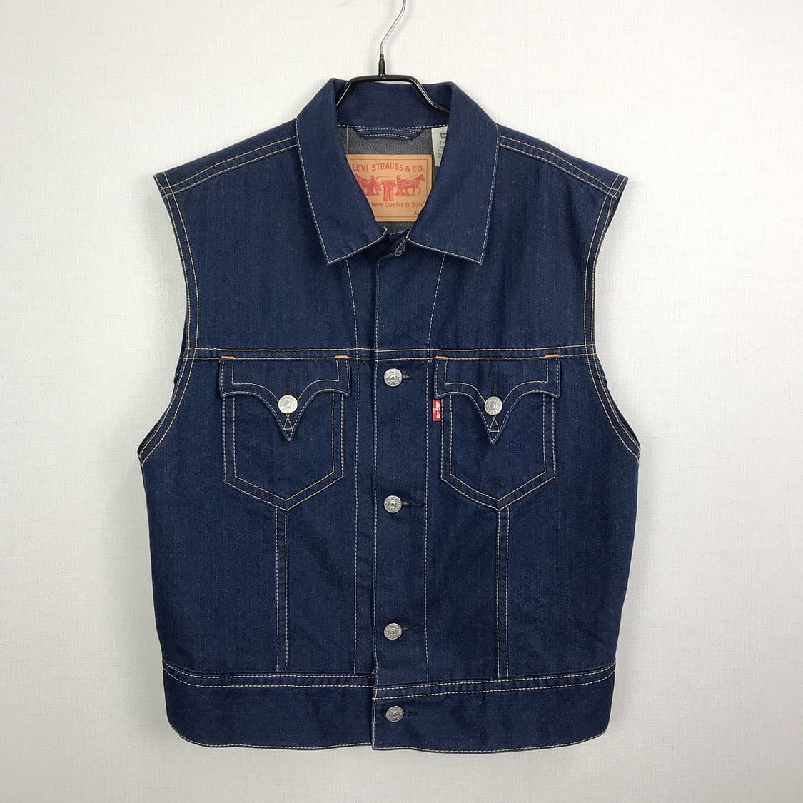 리바이스 타입원 데님 베스트 조끼 남성XL 상품이미지1