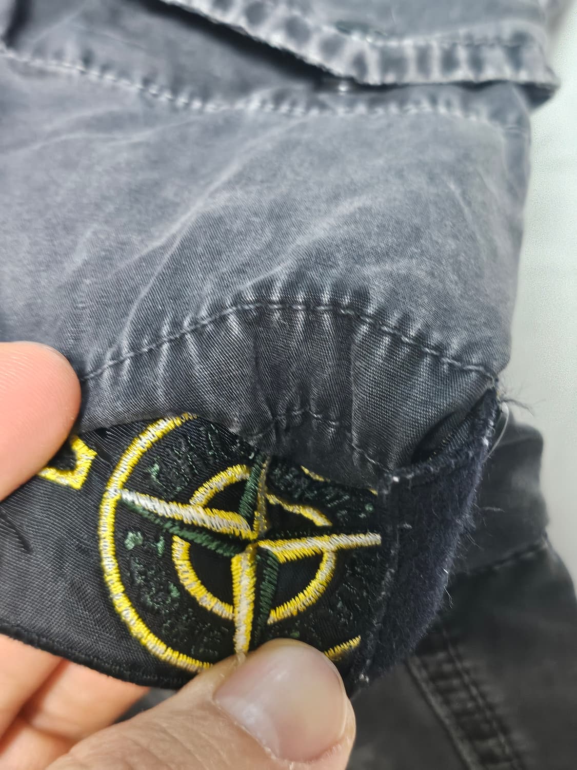 스톤아일랜드 올드이펙트 카고 워싱 데님 팬츠 30 상품이미지4