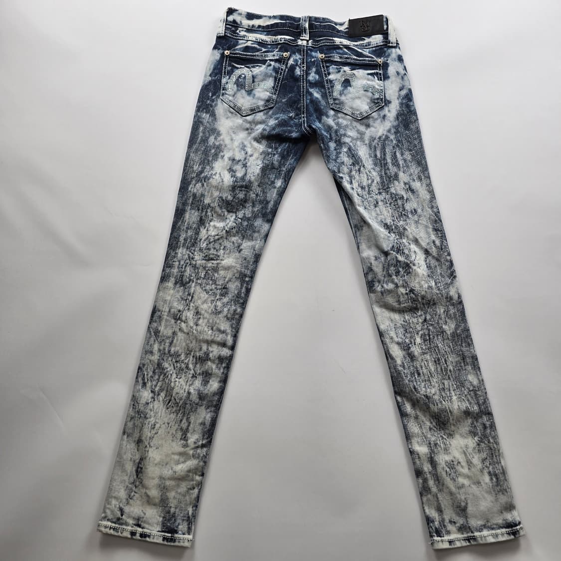 에비수 EVISU 돌청워싱 스판 슬림 사이즈26 R6484 상품이미지3