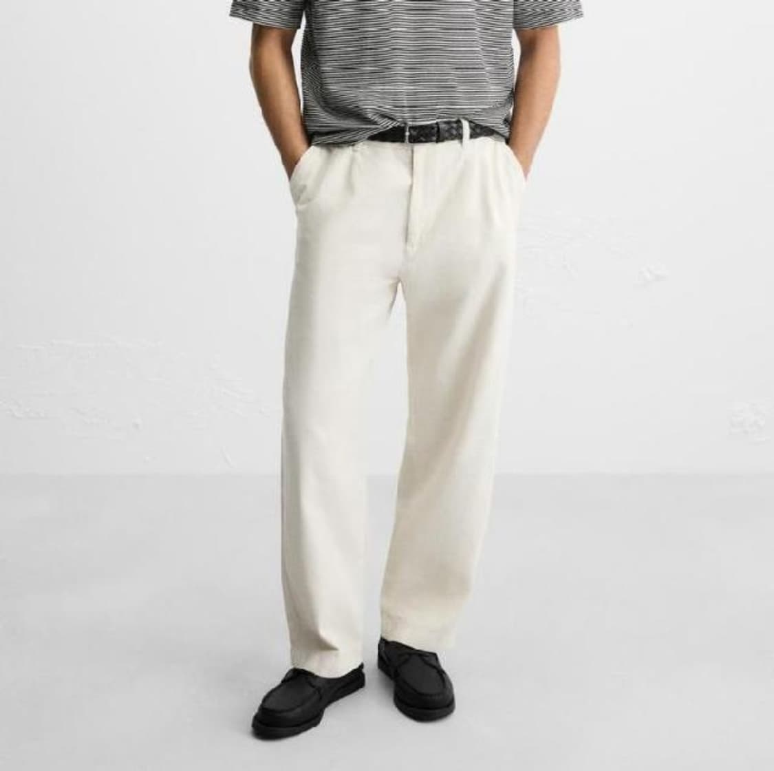 새제품270) 자라  가죽 데크 슈즈 로퍼 구두 상품이미지2