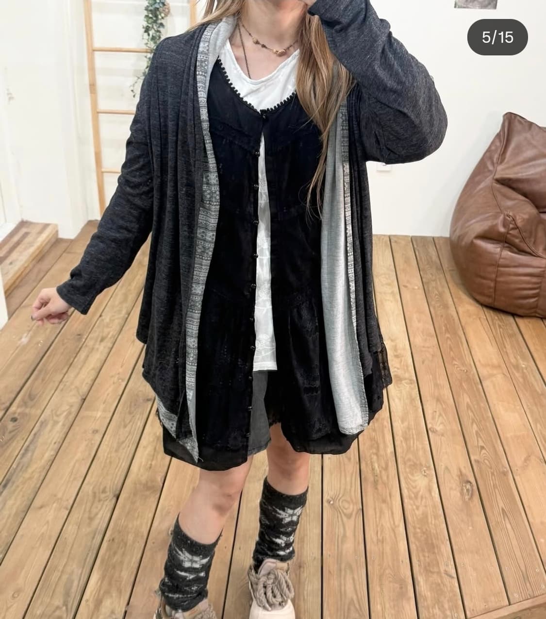 도쿄모리 무채색모리 모리걸 코디 판매합니다!! 엑시즈팜 상품이미지1