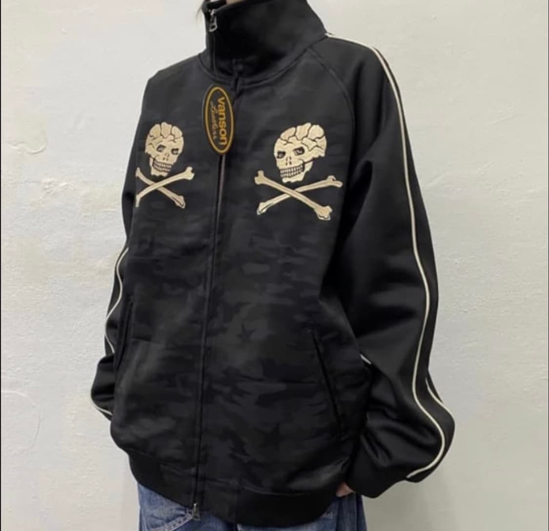 밴슨 스켈레톤 스타 져지 black XL 사이즈 상품이미지1