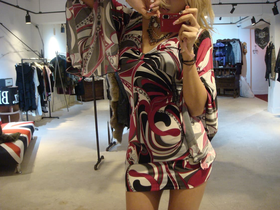 아게하 사이키델릭 원피스 상품이미지1