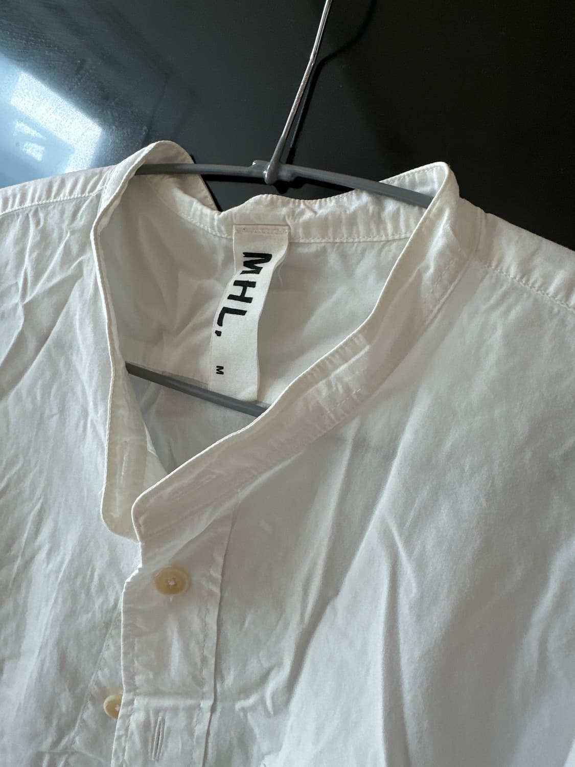 MHL 마가렛 호웰 화이트 셔츠 M 상품이미지2