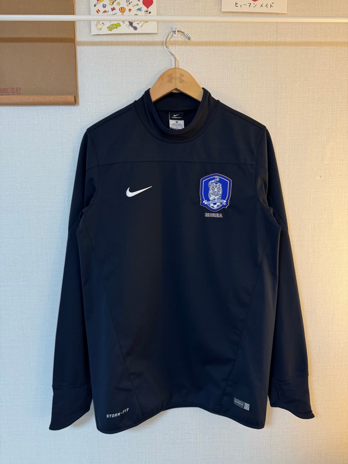 [M]나이키 스톰핏 KFA 국가대표 쉘탑 롱슬리브 상품이미지1