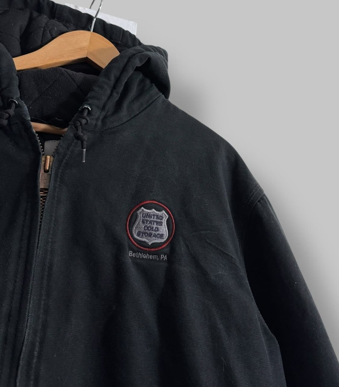 칼하트 J140 유니온 후드 자켓 블랙 상품이미지2