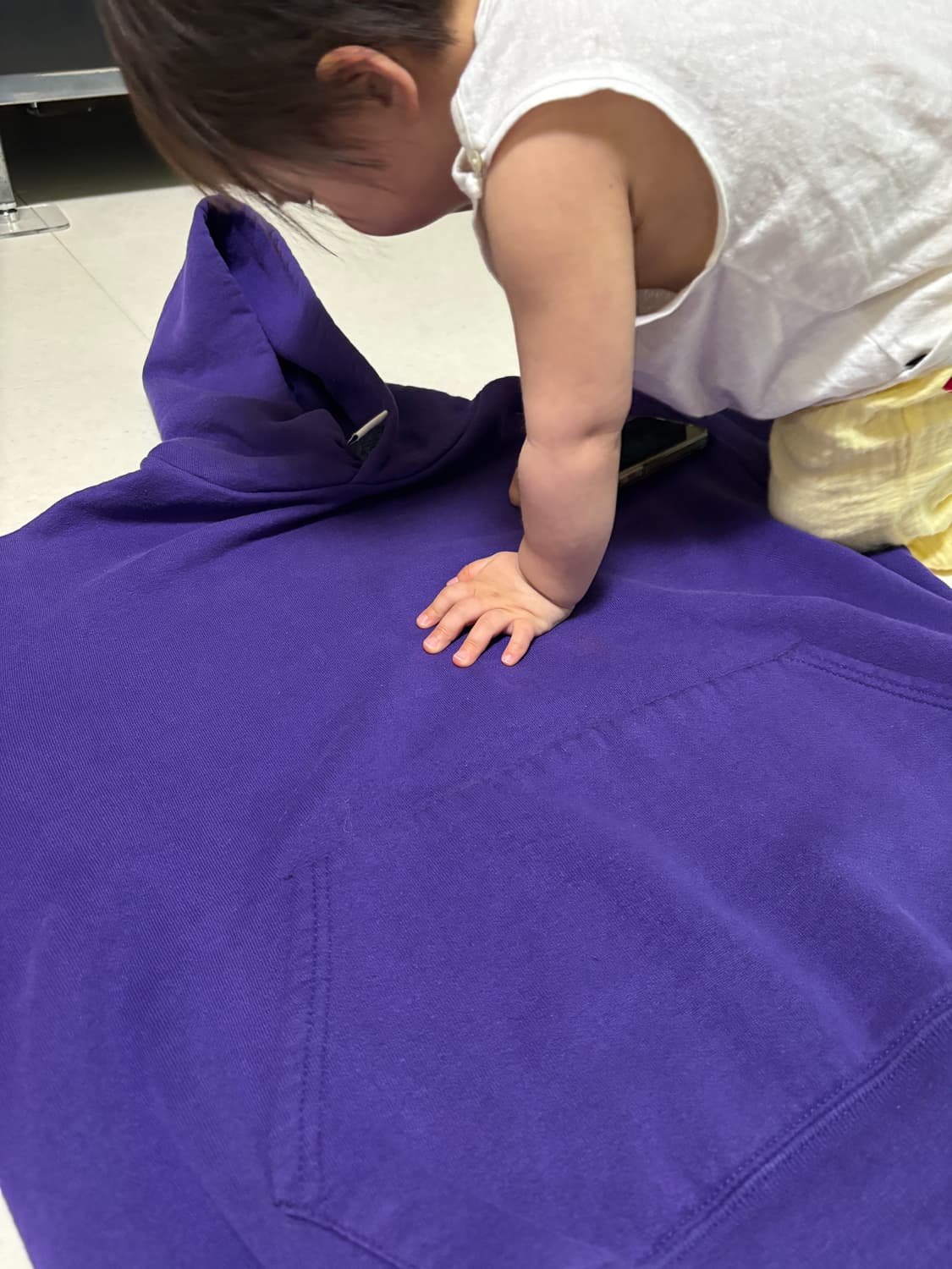 Usa 90s 러셀 애슬레틱 후드 퍼플 L 상품이미지4