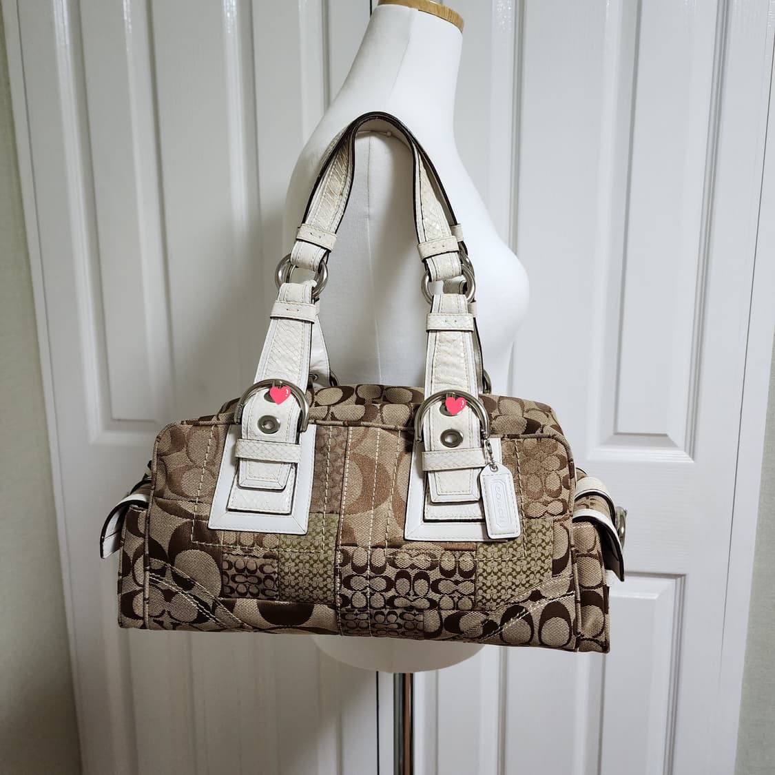 상태굿) 코치 보스톤 숄더백 상품이미지1