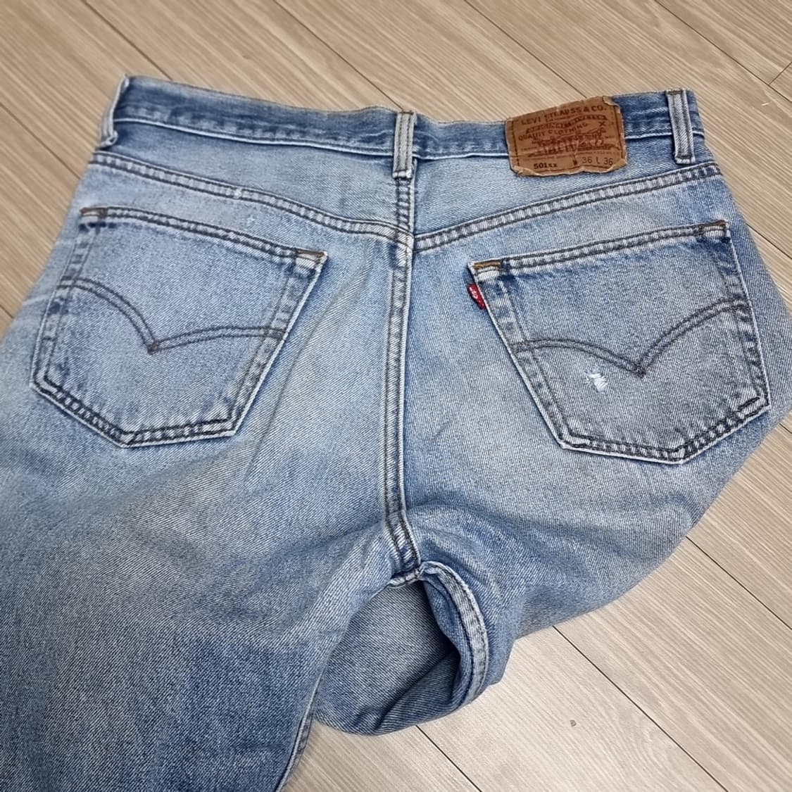 미제 usa 90s 리바이스 501(실측) 상품이미지4