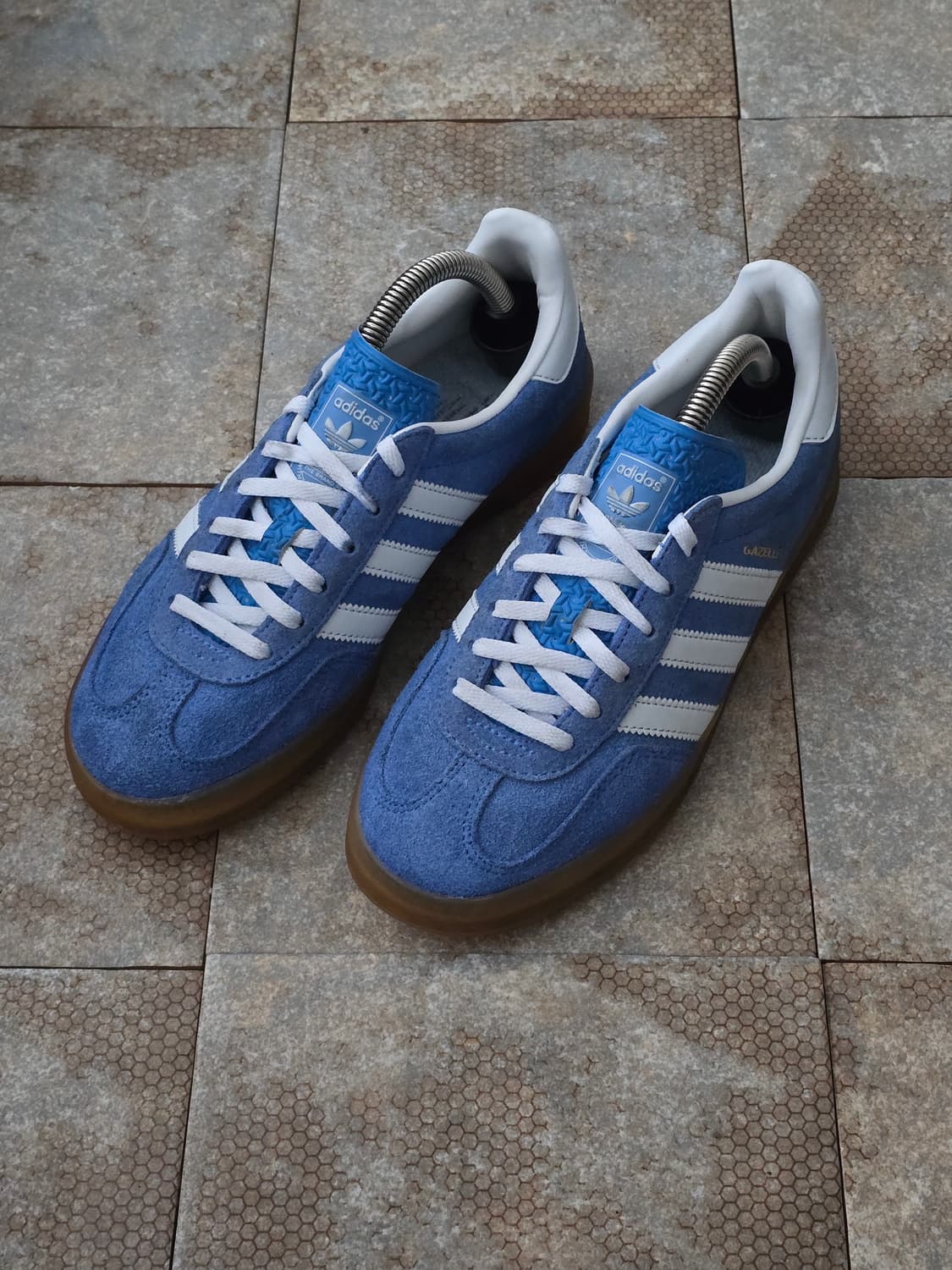 (235)아디다스 가젤 인도어 블루 퓨전  상품이미지1