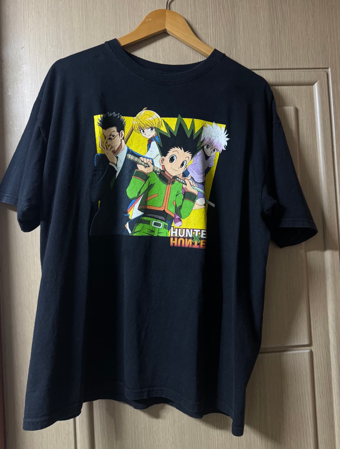 헌터X헌터 고전 빈티지 티셔츠 XL 상품이미지1