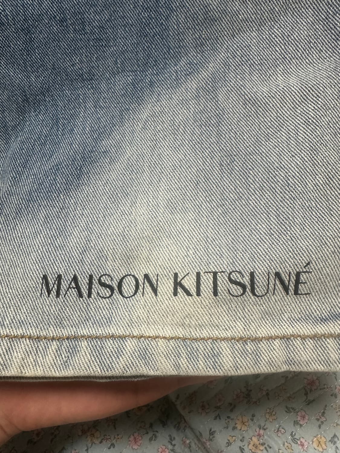 A4 아더에러 메종키츠네 포그데님 상품이미지8