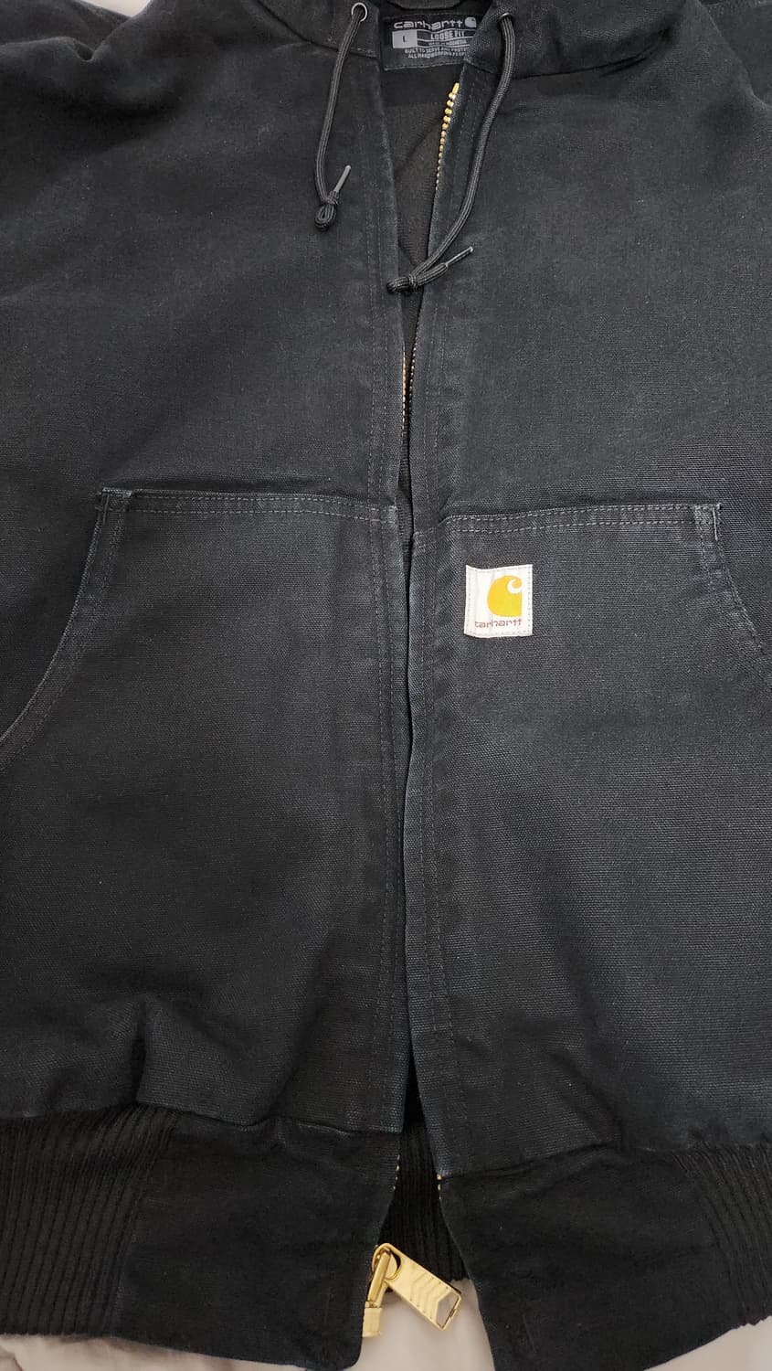 칼하트 액티브 자켓 블랙 상품이미지3