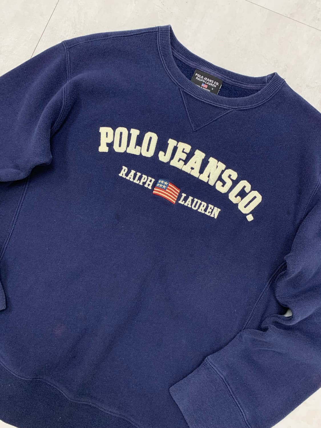 폴로 진스 네이비 맨투맨 #618 상품이미지2