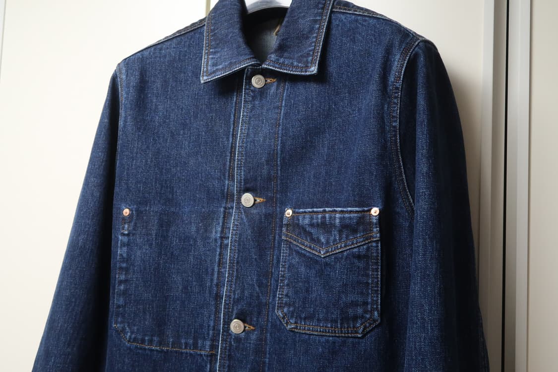 (40/새제품)드레익스 스톤워싱 초어 셀비지 자켓 상품이미지5