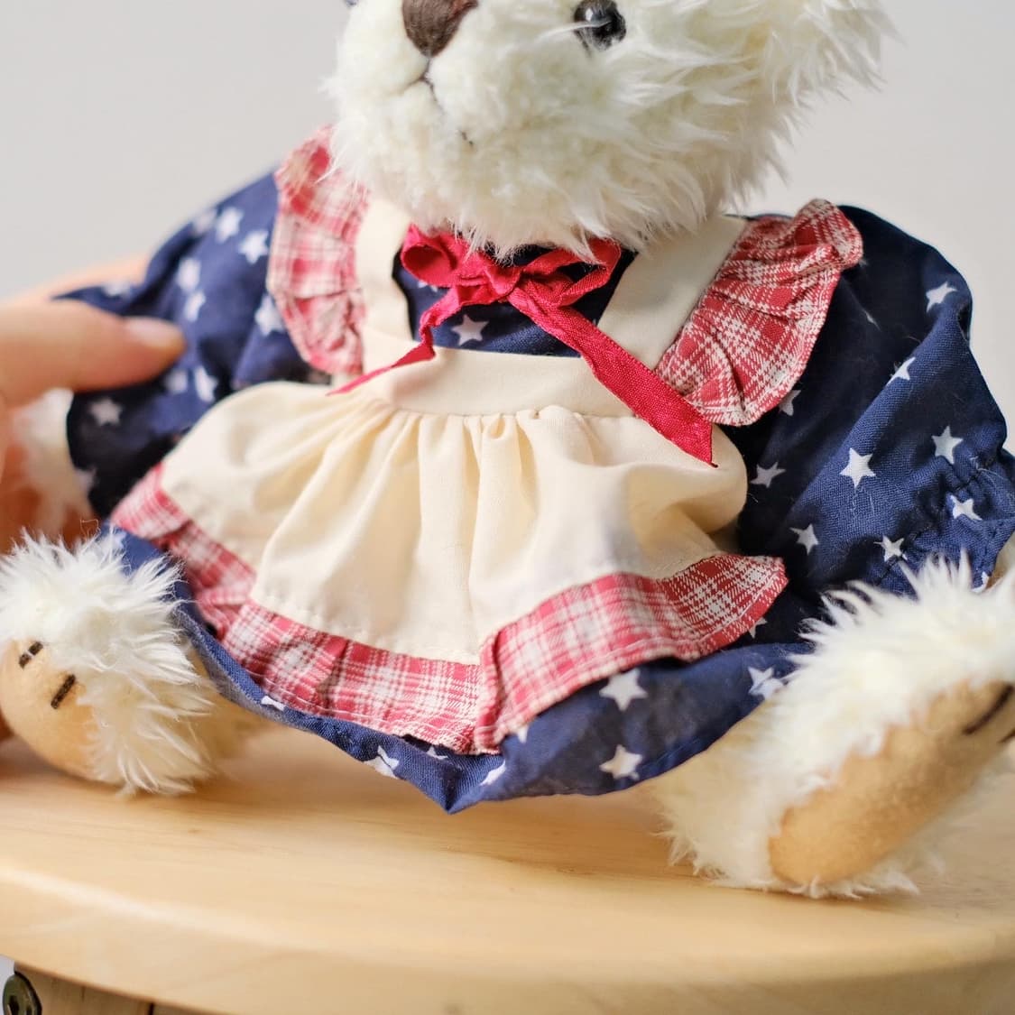 빈티지 테디베어 브라스 버튼 걸스카우트 베어 곰돌이인형 상품이미지8