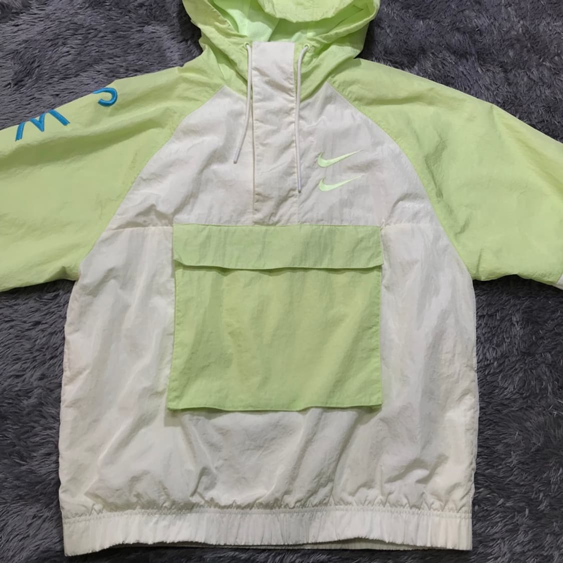 [[L] 나이키(NIKE) 스우시 우븐 후드 아노락@211 상품이미지2