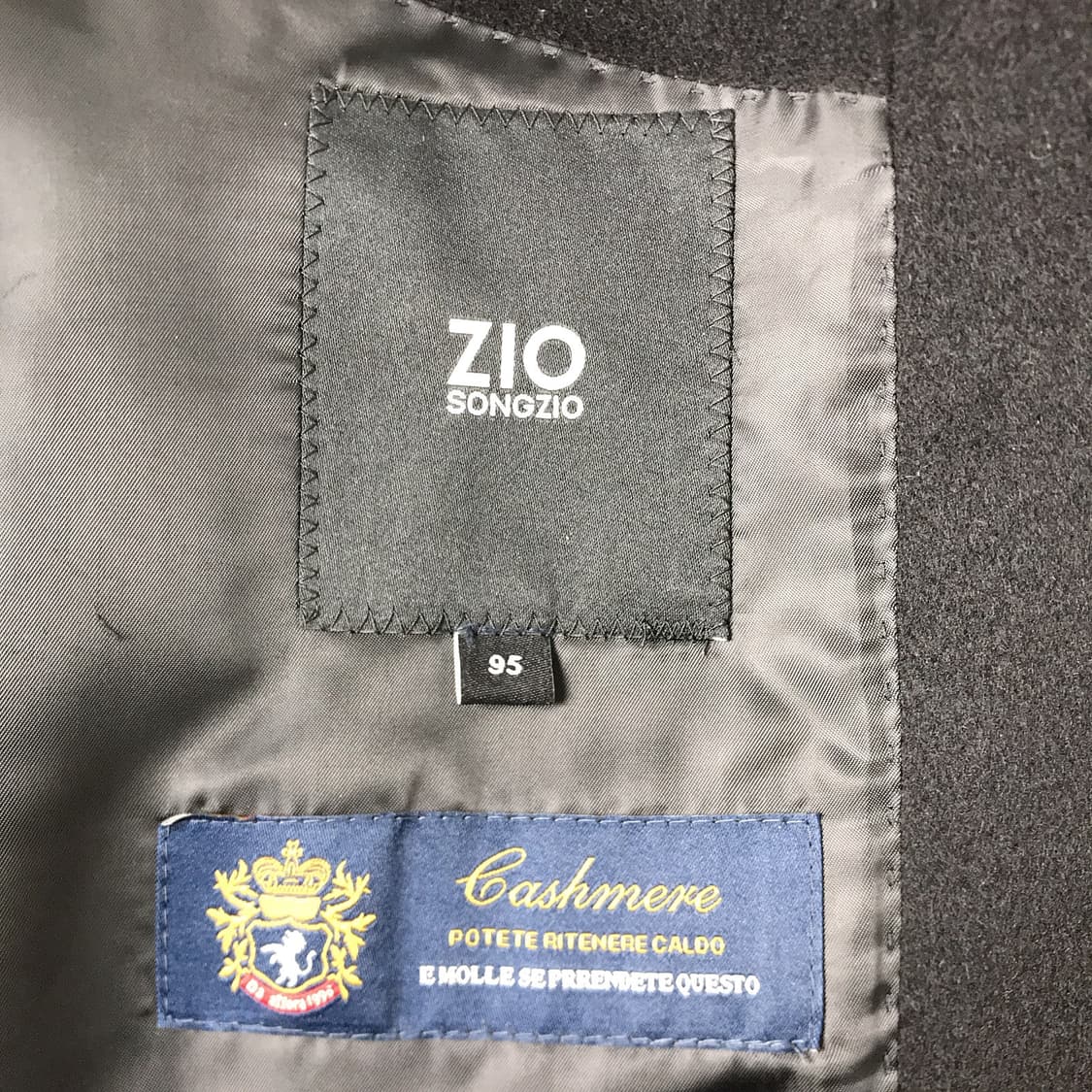 지오송지오 블렌디드 캐시미어 싱글 코트 남성95 상품이미지6