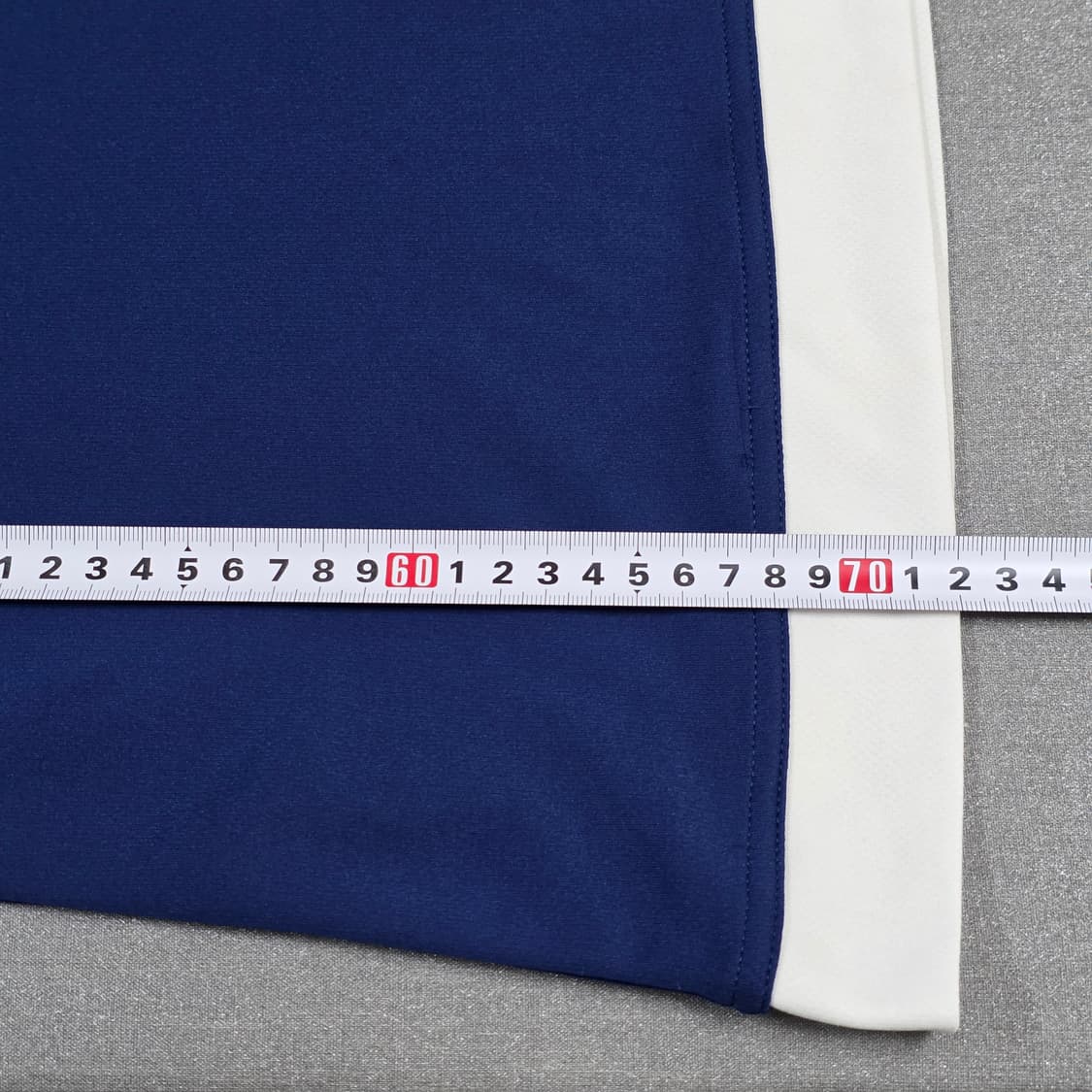 110(100) 아디다스 삼선 져지 네이비 반팔티셔츠 상품이미지8