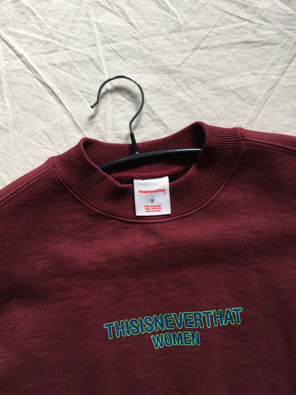 디스이즈네버댓 프린팅 맨투맨 상품이미지4